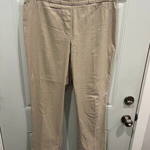 Tribal khaki pull on dress pants size 14